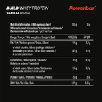 PowerBar Build Whey Protein Сироватковий протеїн без глютену з ванільним смаком 550гр: ціни та характеристики