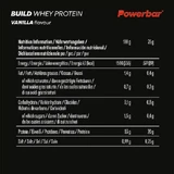 PowerBar Build Whey Protein Сывороточный протеин без глютена со вкусом ванили 550гр