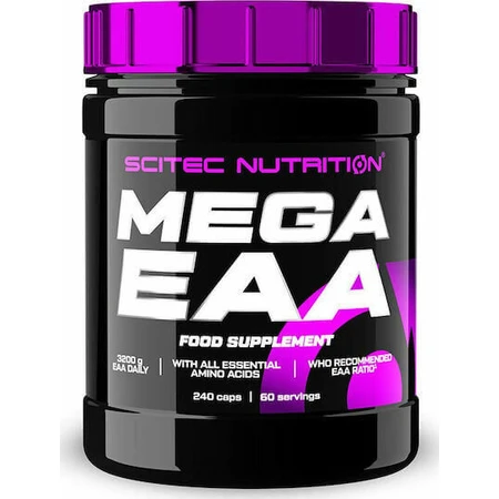 Scitec Nutrition Mega EAA 240 капсул: ціни та характеристики
