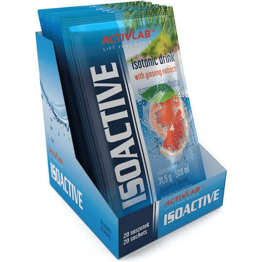 ActivLab IsoActive Изотонический напиток с экстрактом маки Арбуз 20x1,55гр: цены и характеристики