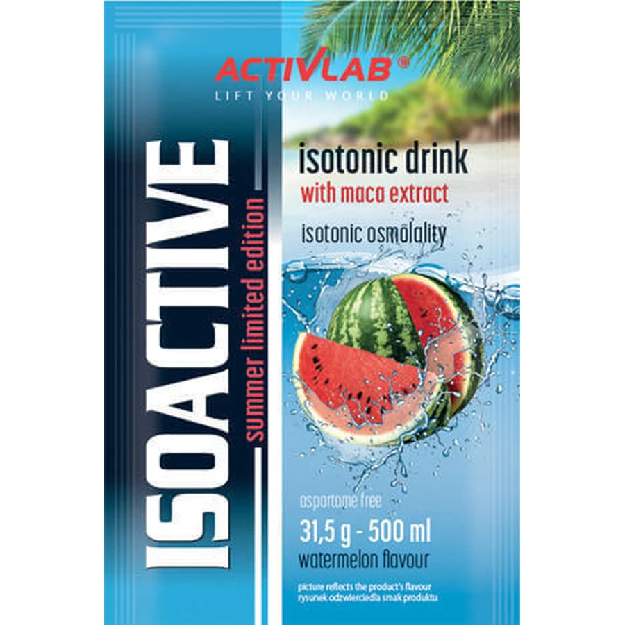 ActivLab IsoActive Изотонический напиток с экстрактом маки Арбуз 20x1,55гр: цены и характеристики