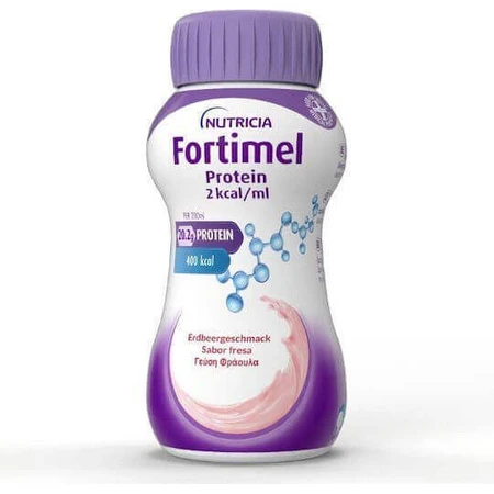 Спеціальна харчова добавка Nutricia Extra 2 Ккал 4 x 50 мл Полуниця: ціни та характеристики