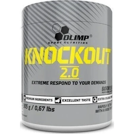 Olimp Sport Nutrition Knock Out 2.0 Предтреніровочная добавка 305гр бульбашка лопнула: ціни та характеристики