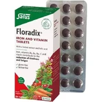 Таблетки органічного заліза Salus Haus Floradix, комплекс вітамінів С та В 84 таблетки: ціни та характеристики