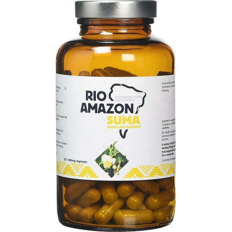 Rio Health Amazon Amazon Suma Бразильський женьшень 60 табл. менопаузальна добавка 60 рослинних капсул: ціни та характеристики