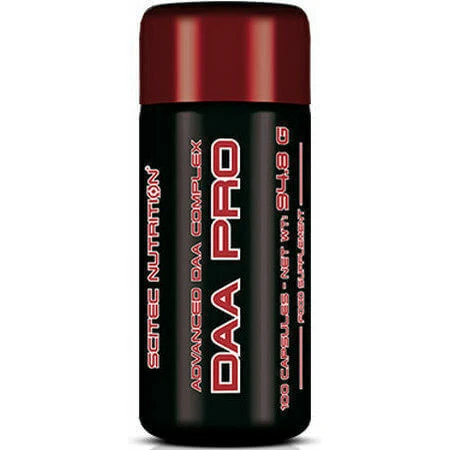 Scitec Nutrition DAA Pro Black Edition 100 капсул без смаку: ціни та характеристики