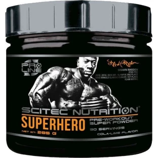 Scitec Nutrition Superhero Pre Workout Supplement 285gr Lime Cola