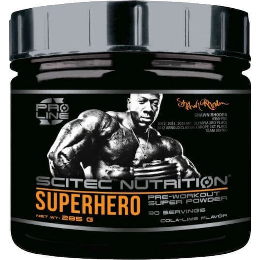 Scitec Nutrition Superhero Pre Workout Supplement 285gr Lime Cola: цены и характеристики