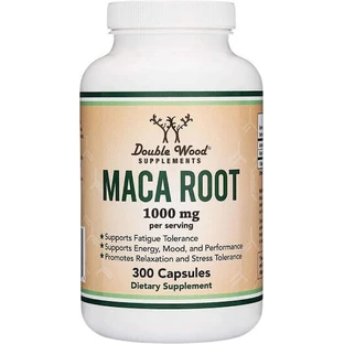 Double Wood Maca Корень мака 1000 мг 300 капс
