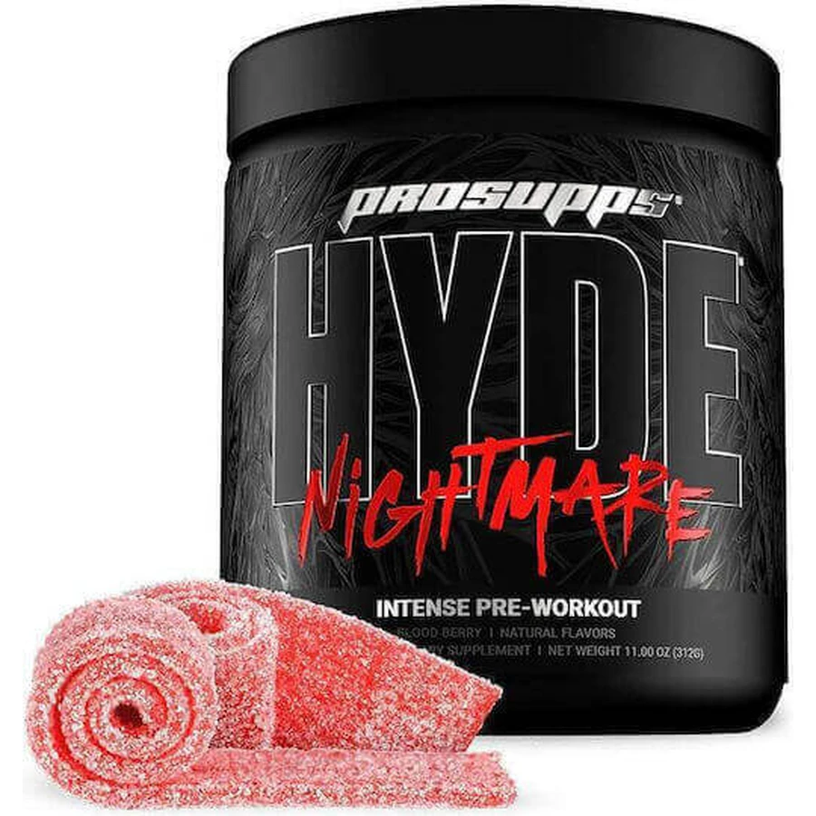 Pro Supps Hyde Supps Nightmare Intensive Предтреніровочная добавка перед тренуванням 312гр Wild Blood: ціни та характеристики