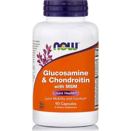 Now Foods Glucosamine & Chondroitin with Msm Joint & Bone Health Supplement 90 caps: цены и характеристики