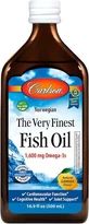 Carlson Labs Best Liquid Fish Oil 1600 Mg [500 Ml] Orange