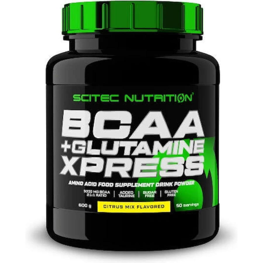 Scitec Nutrition BCAA + Glutamine Xpress 600гр Цитрусова суміш Scitec Nutrition BCAA + Glutamine Xpress 600гр: ціни та характеристики