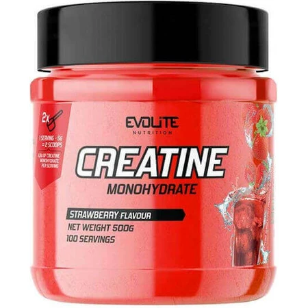 Evolite Creatine Monohydrate Strawberry 500гр: цены и характеристики