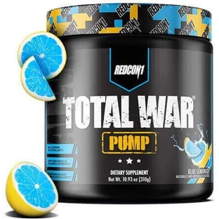 Redcon1 Total War Pump Hydromax & Rhodiola Харчова добавка спеціальна 304гр Синій лимонад