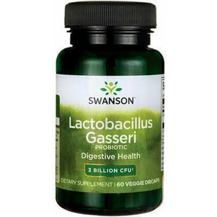 Swanson Lactobacillus Gasseri 3 миллиарда КОЕ пробиотика 60 растительных капсул
