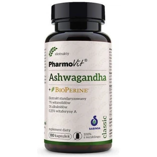 PharmoVit Ашвагандха + Биоперин 180 капс