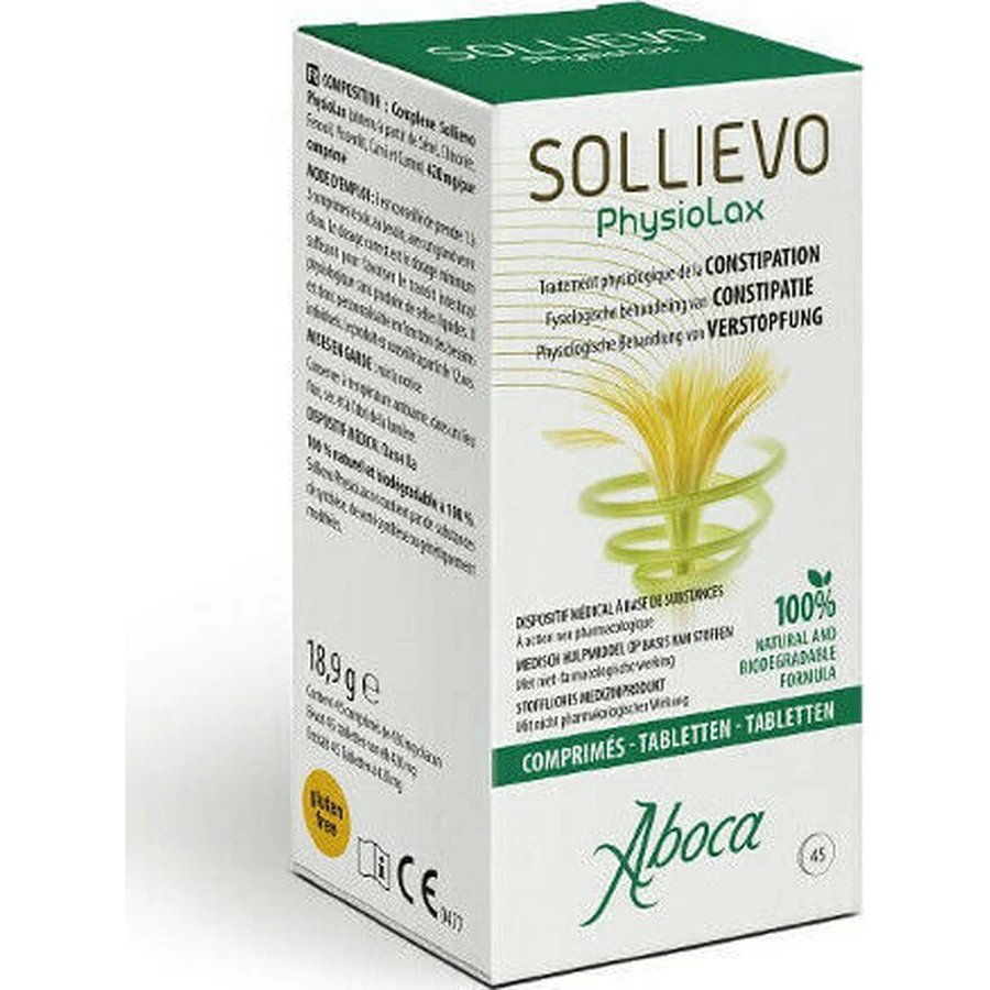 Aboca Physiolax Relief 45 таблеток: ціни та характеристики