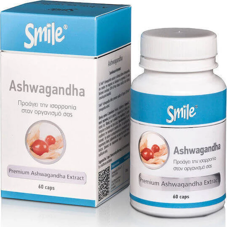 AM Health Smile Ashwagandha 60 капс: цены и характеристики