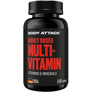 Body Attack Multivitamin Мультивитамины 100 таблеток