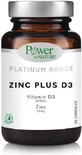 Power Of Nature Platinum Range Zinc Plus D3 15mg 2000UI 30 капсул
