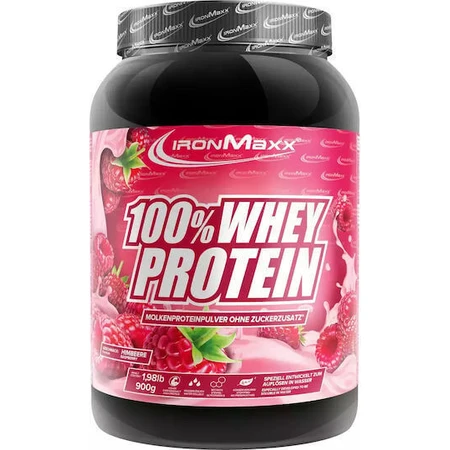 IronMaxx 100% сывороточный протеин Сывороточный протеин со вкусом малины 900гр: цены и характеристики