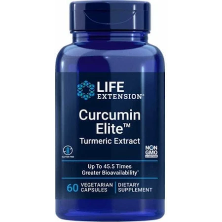 Life Extension Curcumin Elite Turmeric Extract 60 растительных капсул: цены и характеристики