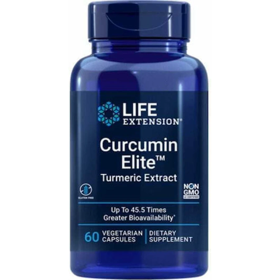Life Extension Curcumin Elite Turmeric Extract 60 растительных капсул: цены и характеристики