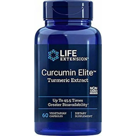 Life Extension Curcumin Elite Turmeric Extract 60 растительных капсул: цены и характеристики