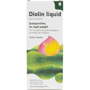 Epsilon Health Diolin Liquid Special Dietary Supplement 6 пакетиков Лимон
