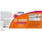 Now Foods C-1000 Sustained Release Antioxidant Protection With Rose Hips Vitamin for Immune System Strengthening, Skin & Antioxidant Action 1000mg 100 Tablets
