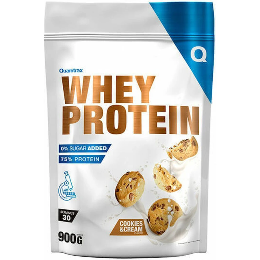 Quamtrax Nutrition Сывороточный протеин Сывороточный протеин со вкусом печенья и сливок 900 гр.: цены и характеристики