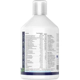 Natural Vitamins Premium Multivitamin Мультивитамины для иммунной системы, укрепления волос и ногтей Апельсин подходит для взрослых 50+ 500 мл