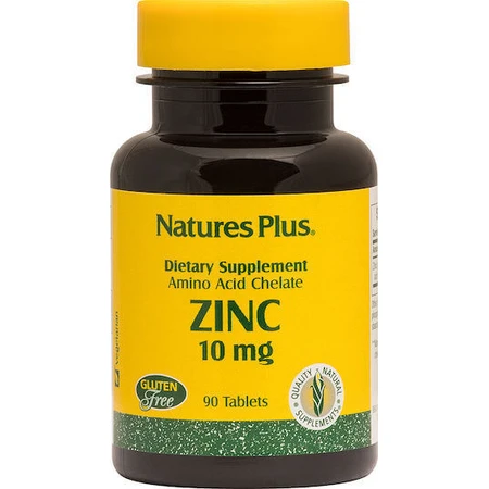 Nature's Plus Цинк 10 мг 90 таблеток 90 таблеток: ціни та характеристики