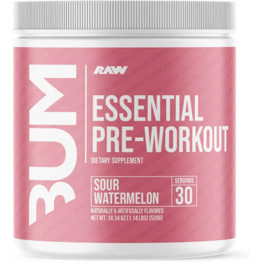 Raw Essential Pre Workout предтренировочная добавка 520 гр арбуз: цены и характеристики