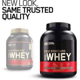 Optimum Nutrition Gold Standard 100% Whey Protein Сывороточный протеин со вкусом шоколада и фундука 2,27 кг