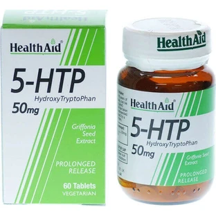 Health Aid 5-HTP 60 таблеток без смаку