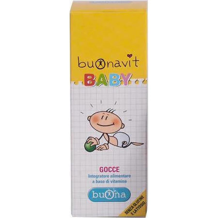 Buona Buonavit Baby Мультивитамины для энергии, здоровья яиц и антиоксидантного действия 20 мл: цены и характеристики