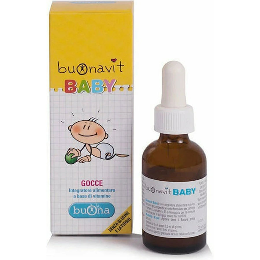 Buona Buonavit Baby Мультивитамины для энергии, здоровья яиц и антиоксидантного действия 20 мл: цены и характеристики
