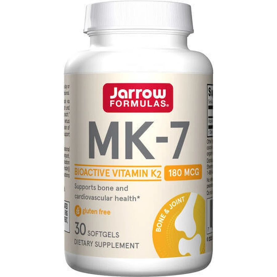 Jarrow Formulas Mk-7 180 мкг [30 софт-гелів]: ціни та характеристики