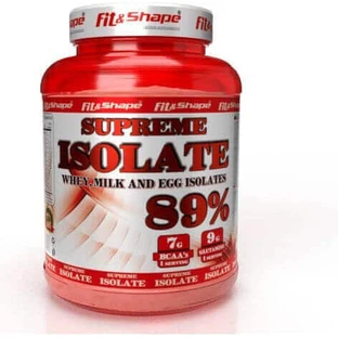 Fit & Shape Supreme Whey Protein Isolate Изолят сывороточного протеина со вкусом клубники 1,825 кг