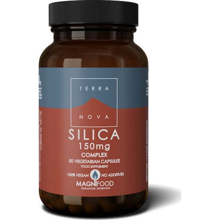 TerraNova Silica Complex 150mg Joint & Bone Health Supplement 50 растительных капсул: цены и характеристики