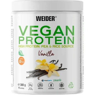 Веганський протеїн Weider без глютену та лактози з ванільним смаком 300гр