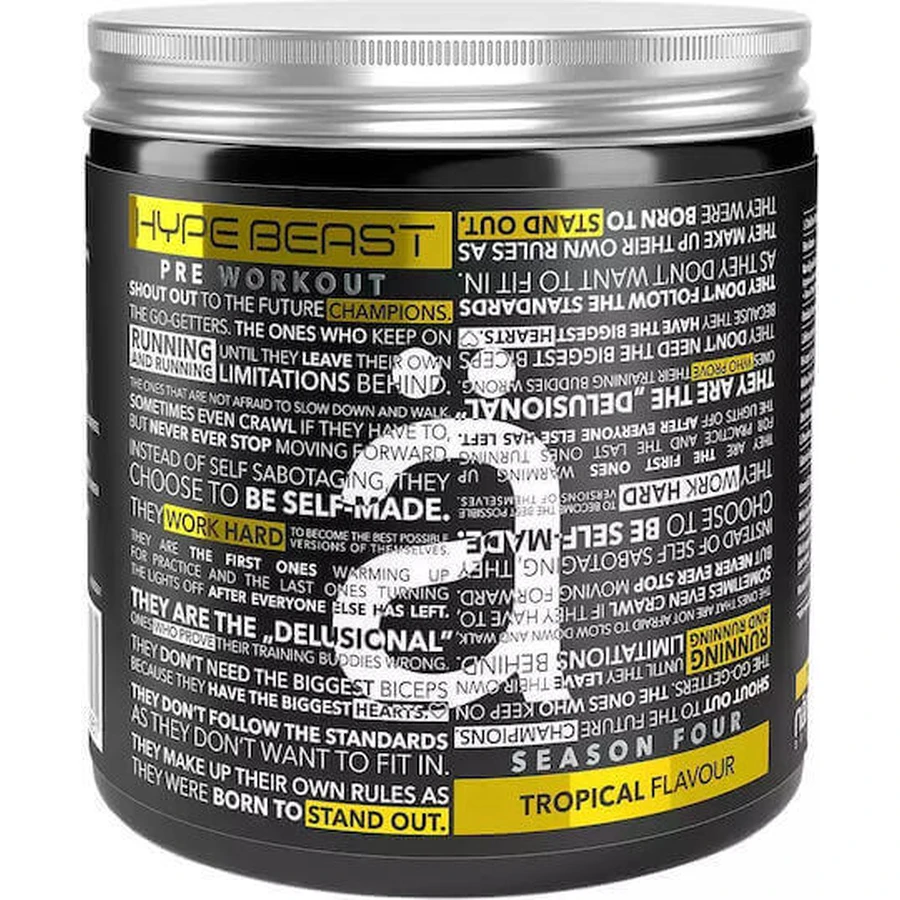Nano Supps Hype Beast 2000mg Перед тренувальна добавка 320гр Тропічний: ціни та характеристики