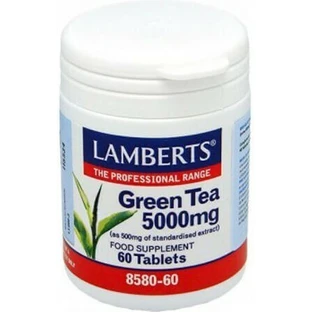 Зелений чай Lamberts 5000 мг 60 файлів