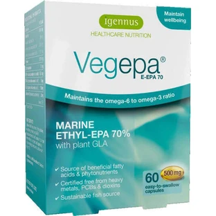 iGennus Vegepa 500 мг 60 м'яких гелів без смаку