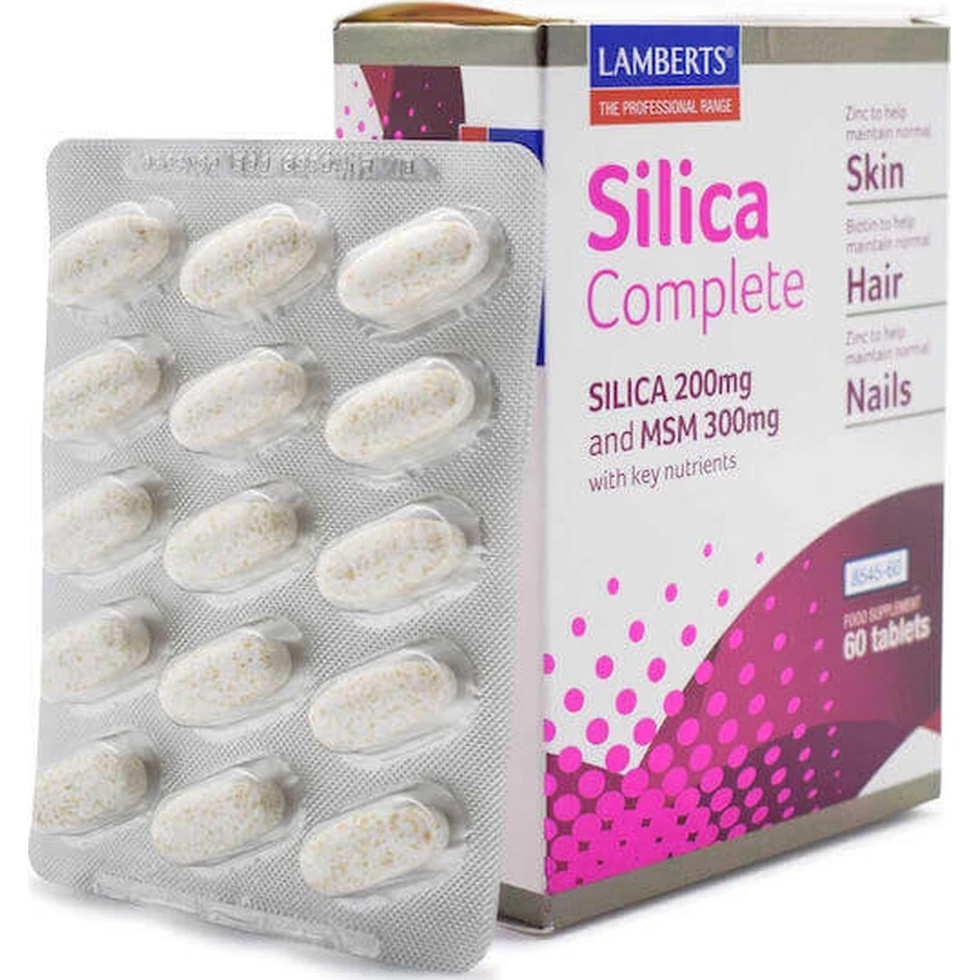 Lamberts Silica Complete Спеціальна дієтична добавка Silica Complete 60 таб.: ціни та характеристики