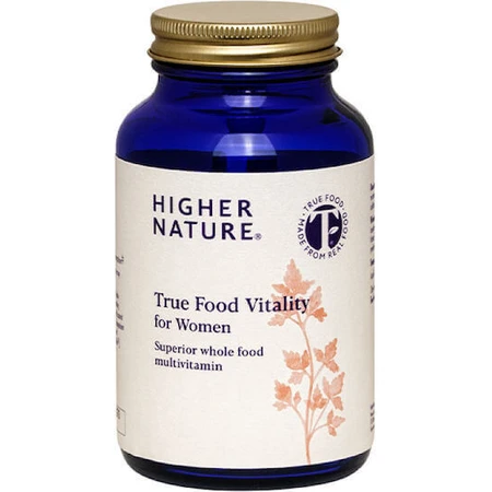 Higher Nature True Food Vitality Multivitamin Мультивітамін 1499iu 6мг Кокос 60 рослинних капсул: ціни та характеристики