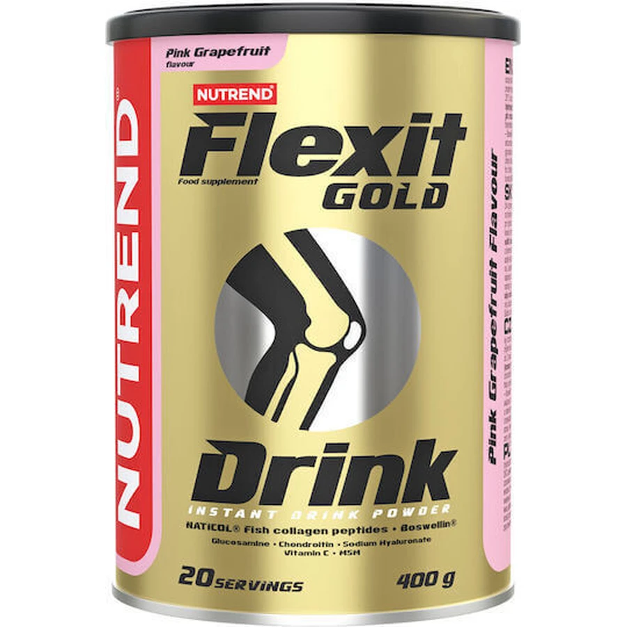 Nutrend Flexit Flexit Gold Drink Добавка для здоров'я суглобів та кісток 400гр Рожевий грейпфрут: ціни та характеристики