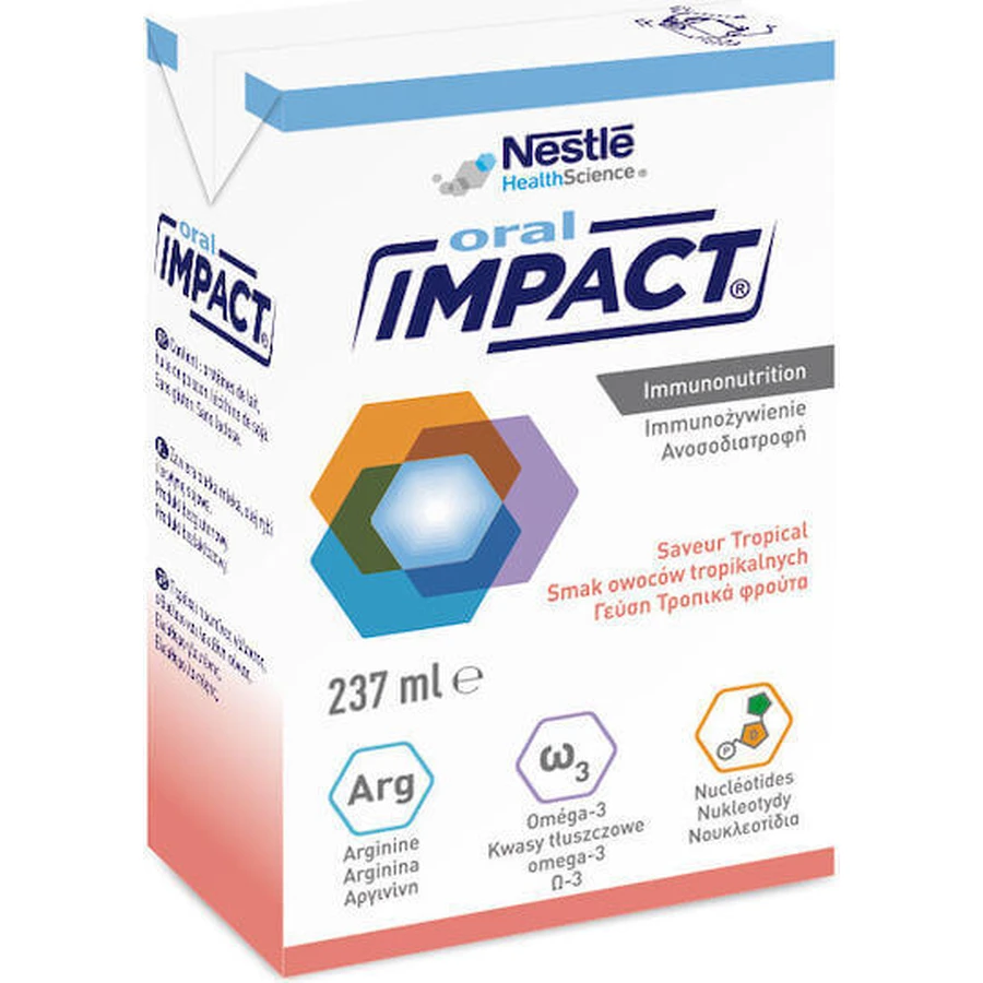 Nestle Oral Impact Иммуноукрепляющая добавка 237 гр.: цены и характеристики